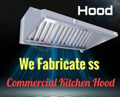 Commercial kitchen,Restaurant,exhaust system,Ss hood,Ducting, Fryer