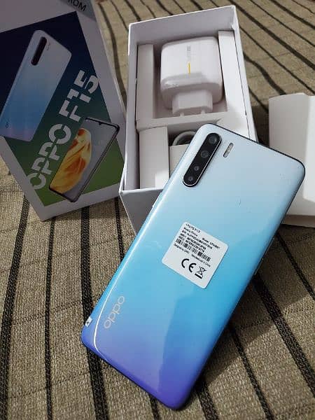 Oppo F15 8gb 256 official pta approved fresh stock available whole sal 0