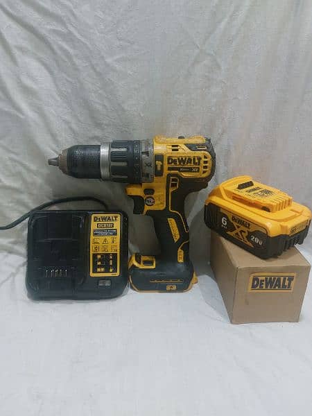 Dewalt DCD796D2 Combi Drill 20V 6.0Ah Li-Ion XR BL Compact 4