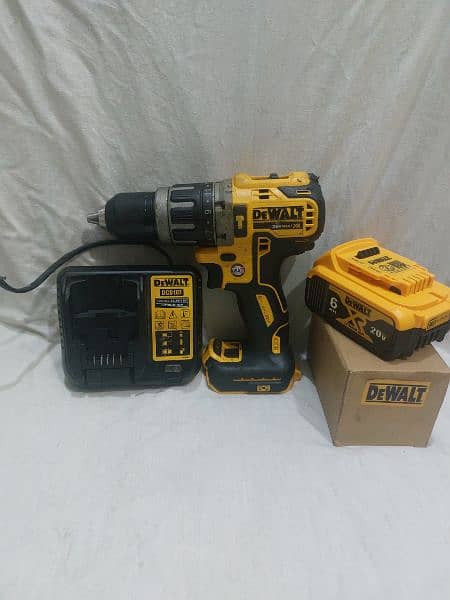 Dewalt DCD796D2 Combi Drill 20V 6.0Ah Li-Ion XR BL Compact 6