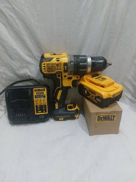 Dewalt DCD796D2 Combi Drill 20V 6.0Ah Li-Ion XR BL Compact 9