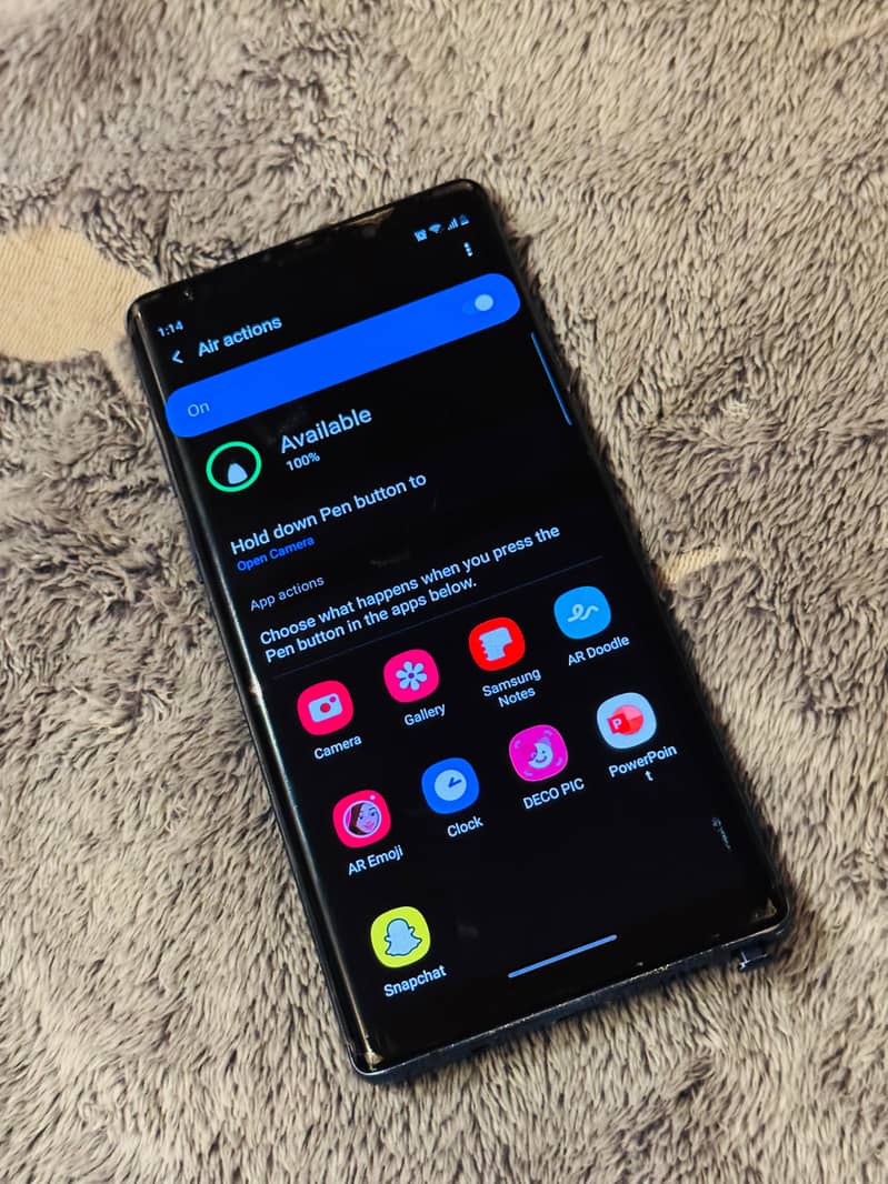 SAMSUNG GALAXY NOTE 9 1