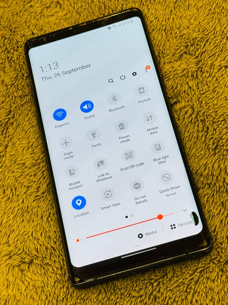 SAMSUNG GALAXY NOTE 9 2