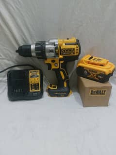 DeWalt DCD996 20V Cordless XR 3 Speed Brushless Hammer Combi Drill Kit