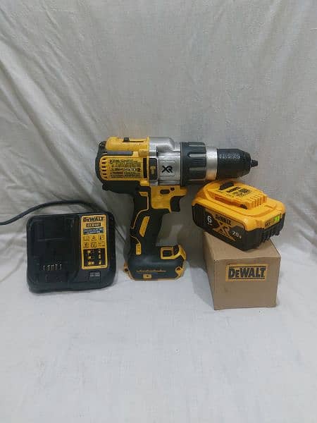 DeWalt DCD996 20V Cordless XR 3 Speed Brushless Hammer Combi Drill Kit 1