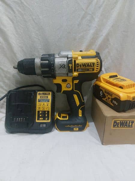 DeWalt DCD996 20V Cordless XR 3 Speed Brushless Hammer Combi Drill Kit 4