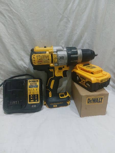 DeWalt DCD996 20V Cordless XR 3 Speed Brushless Hammer Combi Drill Kit 5