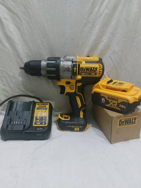 DeWalt DCD996 20V Cordless XR 3 Speed Brushless Hammer Combi Drill Kit 6