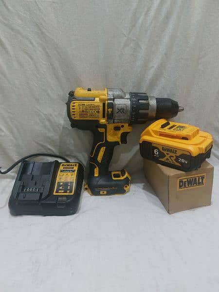 DeWalt DCD996 20V Cordless XR 3 Speed Brushless Hammer Combi Drill Kit 7