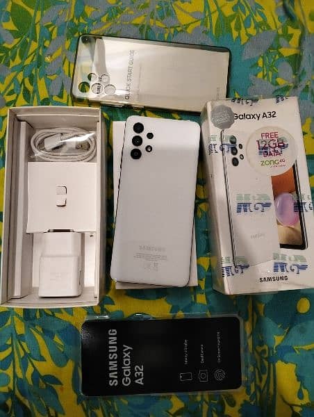 Brand New Samsung A32 6-128 Official PTA complete box 1