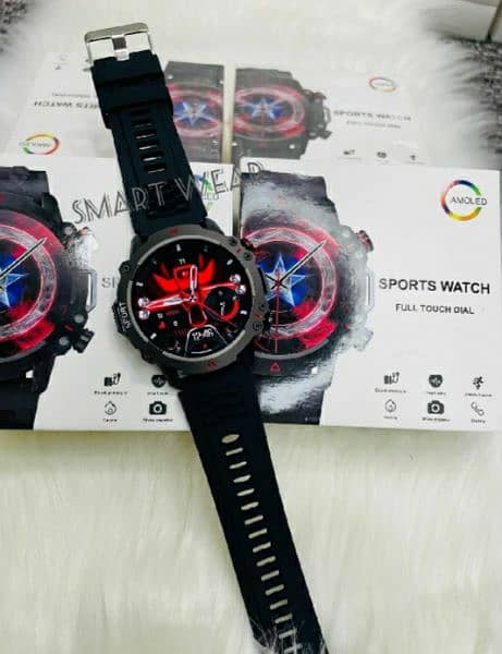 Tf10 Pro Round dial. Amoled display. Fix Price. Best Rugged watch 0