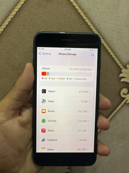 iphone 8 plus 64Gb pta approved 6