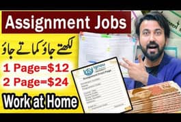 Online assignment work from home