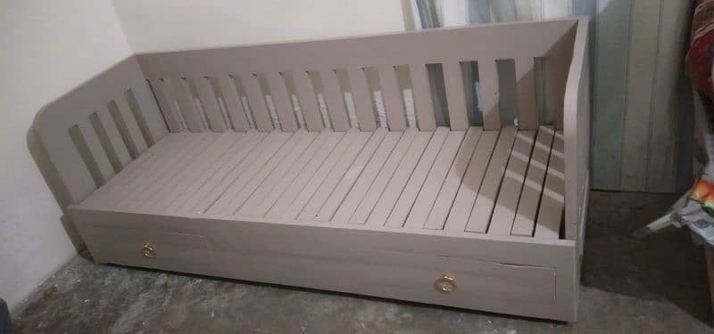 wooden Sofa cum bed new beautiful 2