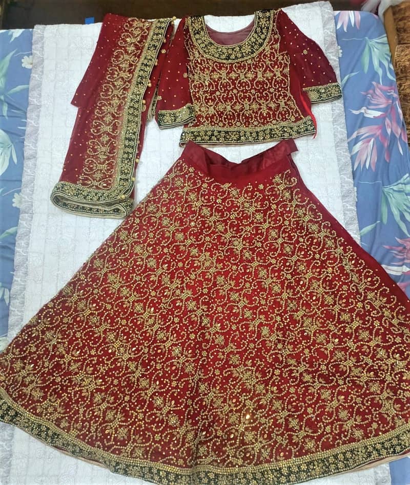 Bridal Dress for Barat / Bridal Lehnga / Wedding Dress 0