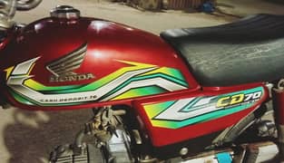 Honda CD 70 model 2023 karachi 1st owner for sale