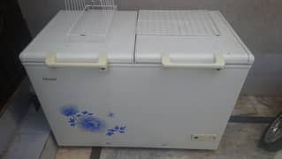 Haier deep freezer full size dual compartments