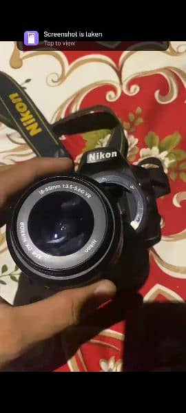 DSLR D3200 with 18-55mm lens 3