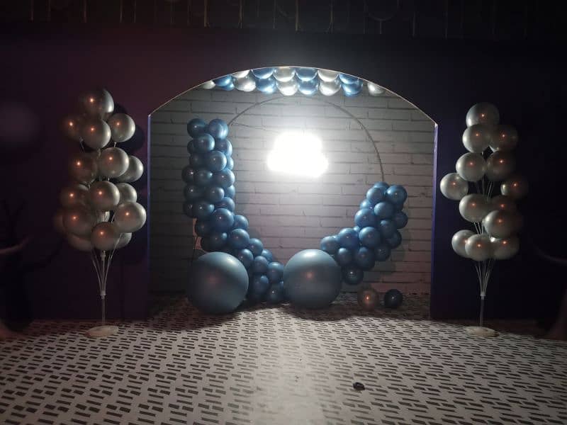 Birthday balloons decor 2