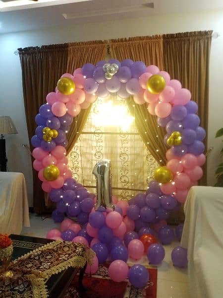 Birthday balloons decor 3