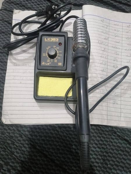 Digital multimeter, Soldering station, Digital power supply 1