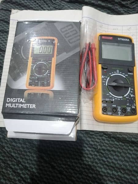 Digital multimeter, Soldering station, Digital power supply 2