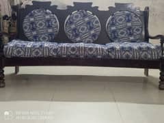 wooden sofa 3 seater only