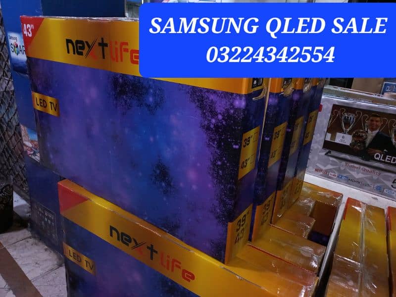 led tv 43 inch samsung Android smart 4k 3 Year warranty 03224342554 2