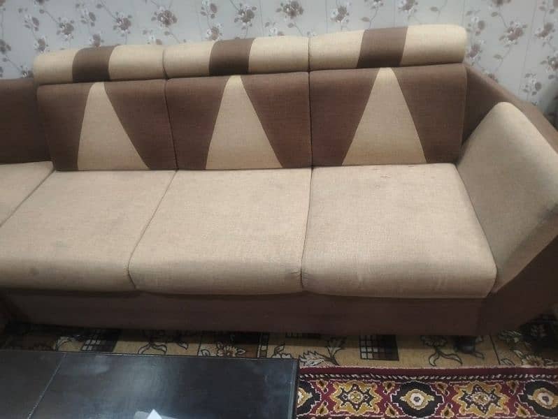 L Type Sofa Almost New 2