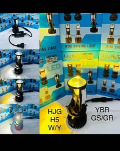 HJG Bike And Cras Led Projector Headlight Bulb In 2 Colours