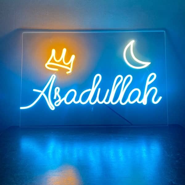 neon sign board|couple name sign board|name board 2