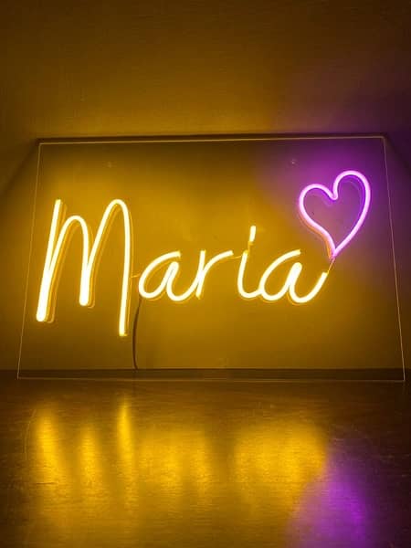 neon sign board|couple name sign board|name board 3