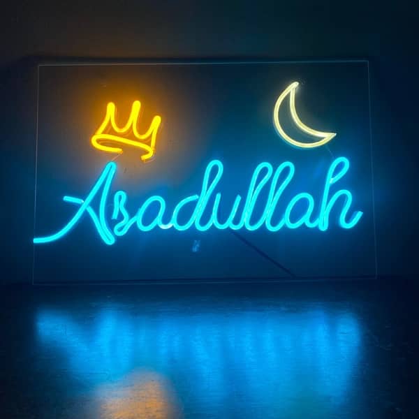 neon sign board|couple name sign board|name board 4