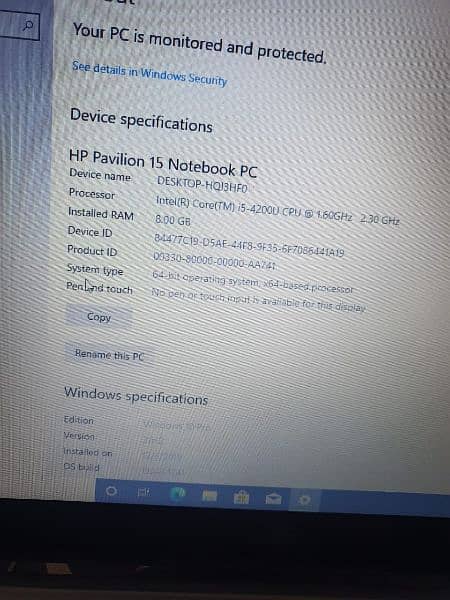 HP pavilion i5 4th generation laptop with gpu 1