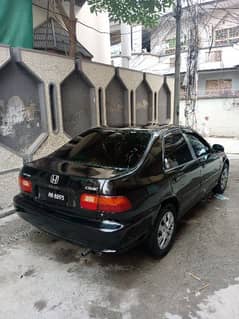 Black Beast,Honda Civic EXi 1995,very excellent car,chill AC