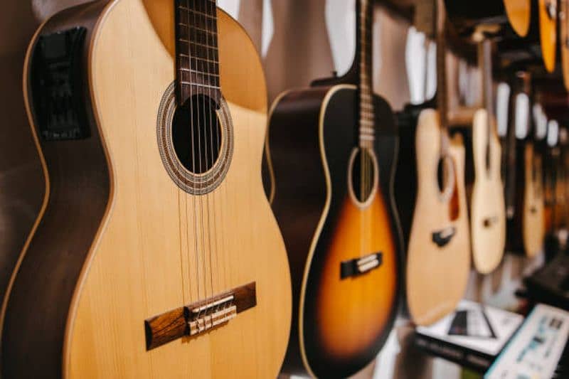 begginer guitars, guitar shops in lahore, acoustic guitar 3