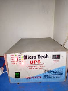 micro tech 1000 watt ups single battery