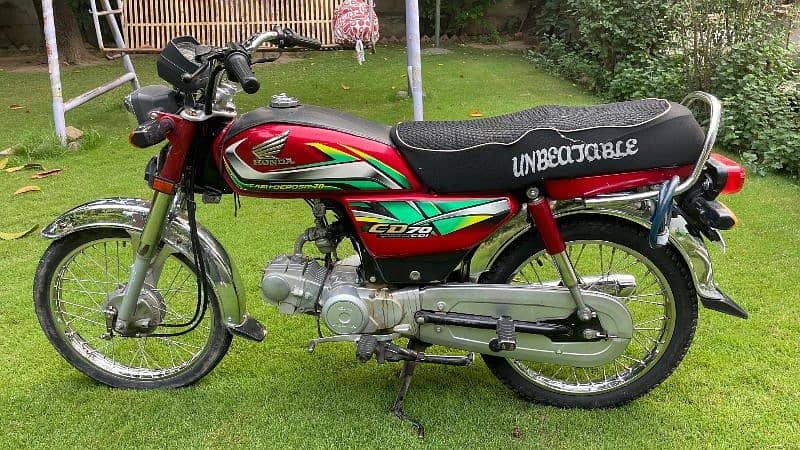 honda 70 2021 model with good condition 0