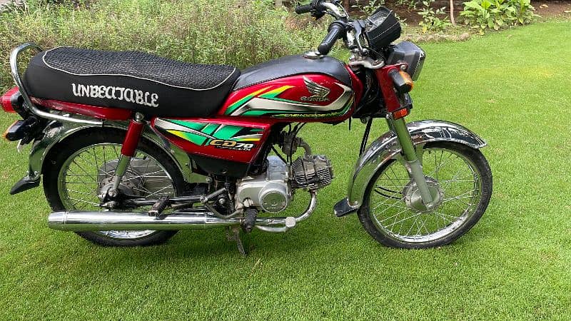 honda 70 2021 model with good condition 3