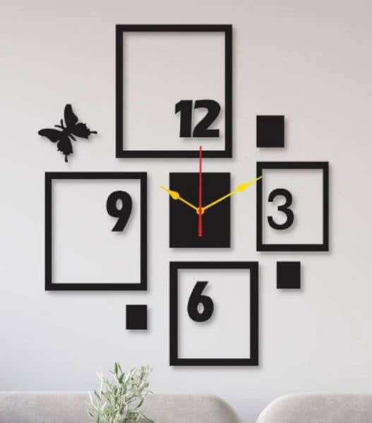 All Types of Wall Clock Designs are available Under 999 8