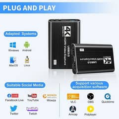 Capture Card For Laptop & Pc