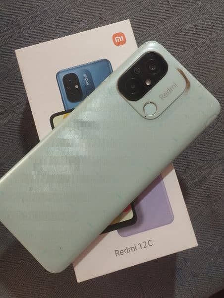 Redmi 12c complete box 1