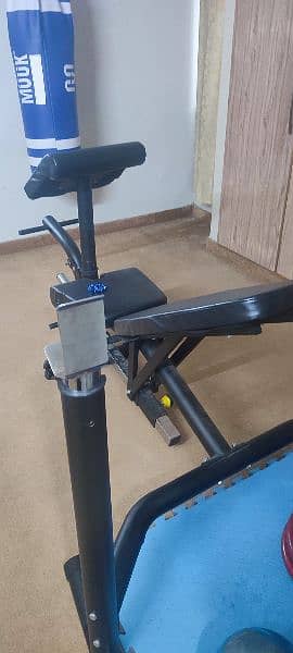 gym equipment for sale including bench, dumbbells, bars 2