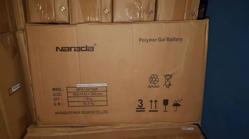 narada battery brand new 8