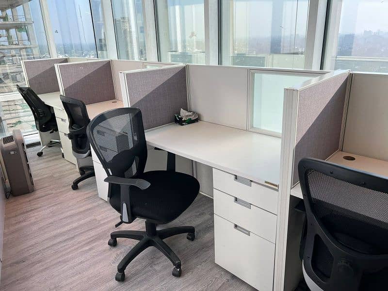 office workstation tables and chairs 6