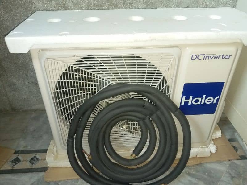 haier 1 ton ac box pack brand new condition slightly use 03216692661 8