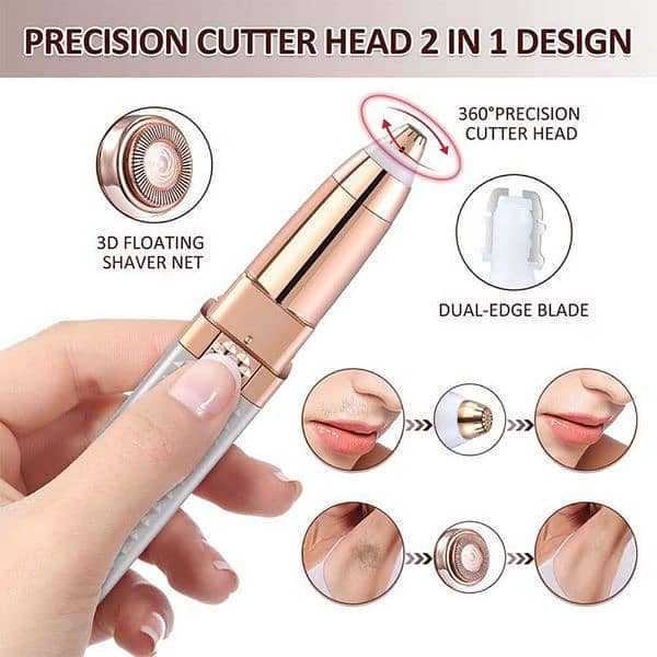 2 in 1 Facial and Eyeshadow Hair Remover 4