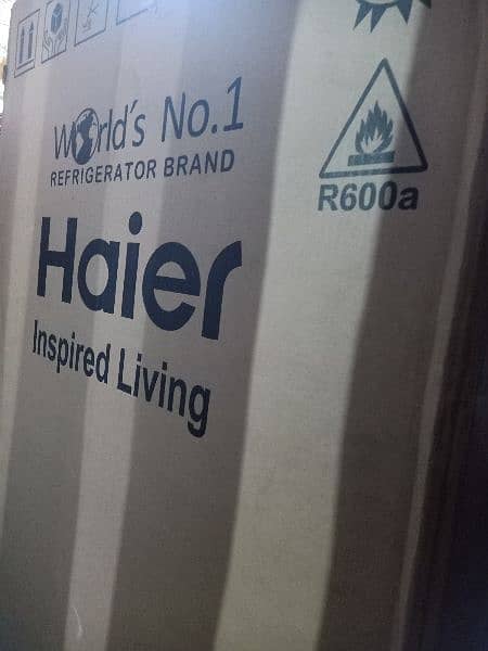 Haier New Fridge Box Pack. 1