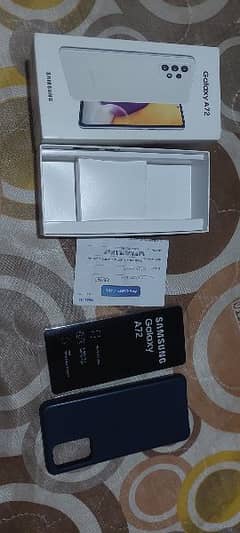 Samsung A72 with box