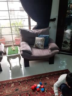 7 Seater Sofa along with free Coffee Table for Sale